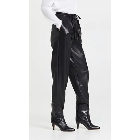 NWT Free People X Mother The Twisty Tie Bounce Hover Pants Size 27 - Picture 3 of 6